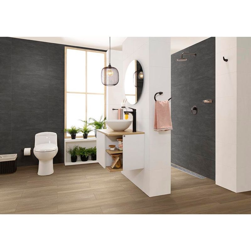 Sanitario de Una Pieza Smart Elongado Blanco