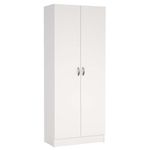Armario Blanco de 2 Puertas