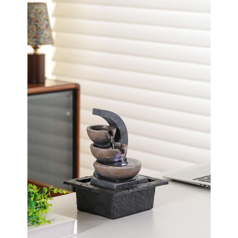 Fuente Diseño Jarras con Luz LED