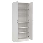 Armario Blanco de 2 Puertas