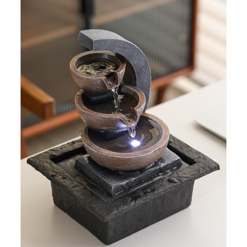 Fuente Diseño Jarras con Luz LED