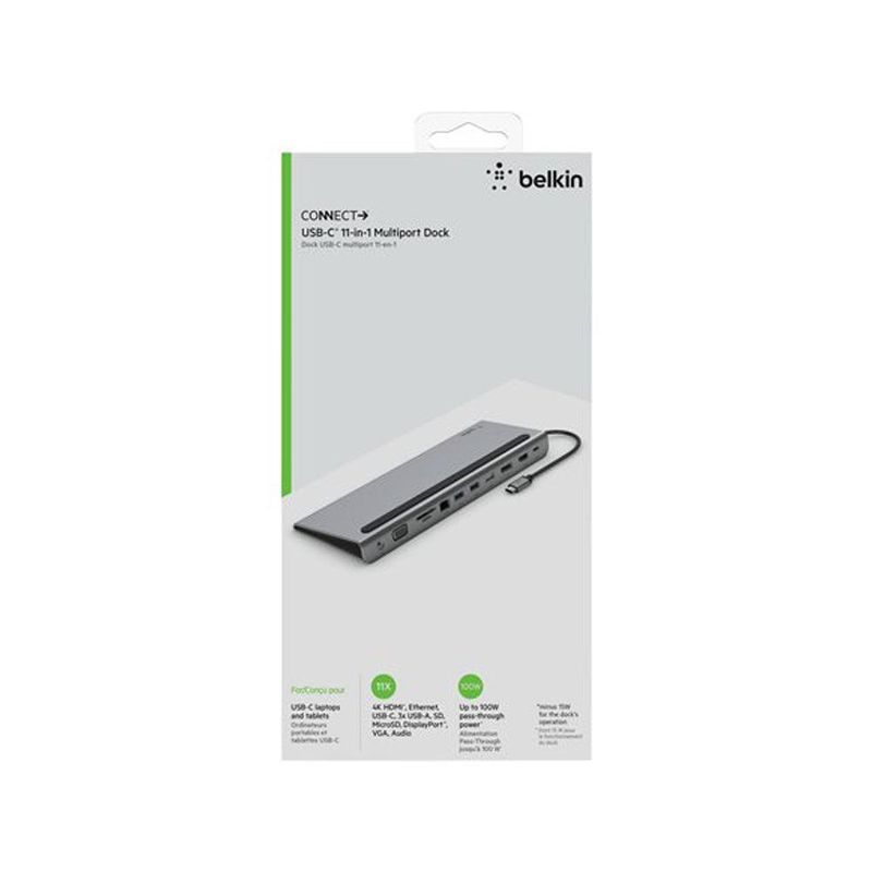 Docking Station Multipuertos 11 en 1