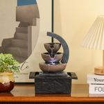 Fuente Diseño Jarras con Luz LED