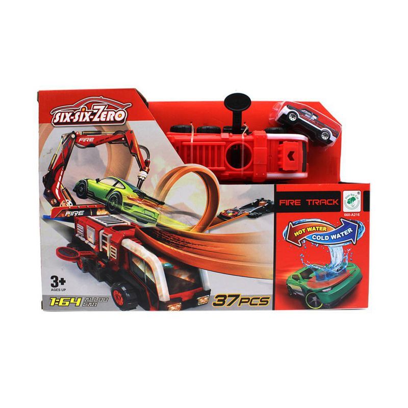 Pista de Carros 37Pzas 34X23X9Cm