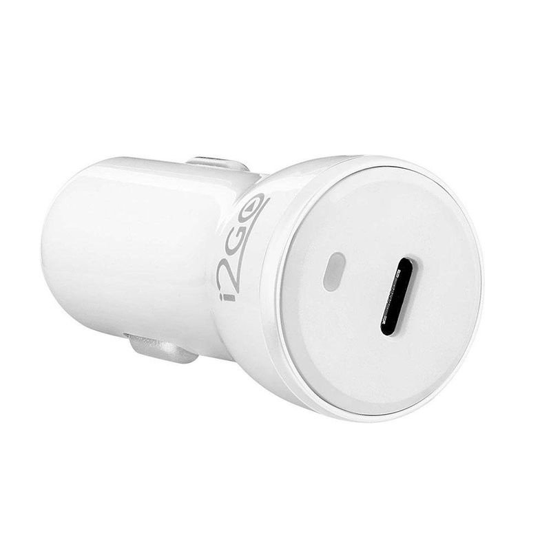 Cargador de Carro Entrada Tipo C 20 W Blanco