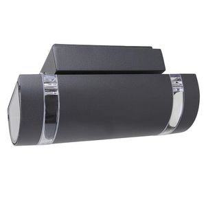 Lámpara De Pared 2Xgu10-35W 127V Antrac - Tecnolite