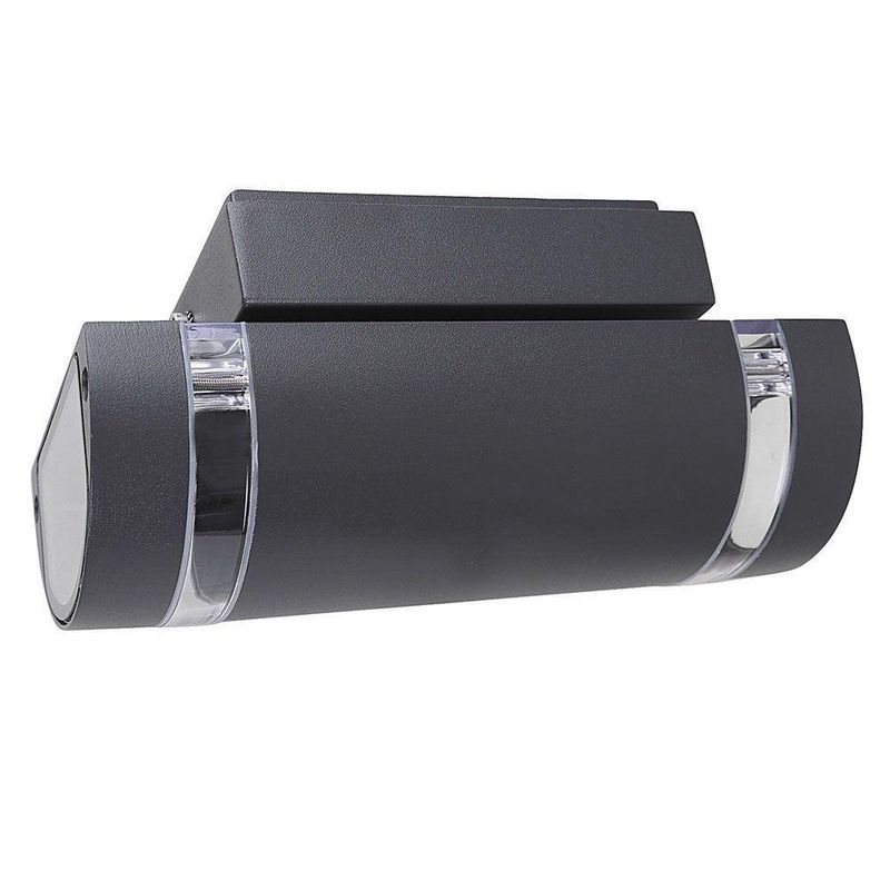 Lámpara De Pared 2Xgu10-35W 127V Antrac - Tecnolite