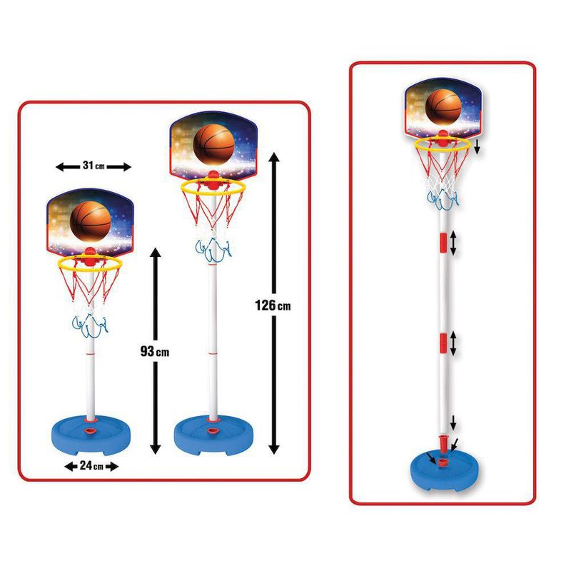 Set de Baloncesto Pequeño con Soporte