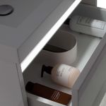 Mueble con Lavamanos Empotrable Selene Blanco