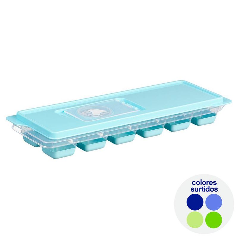 Bandeja de Hielo Flexible Colores Surtidos