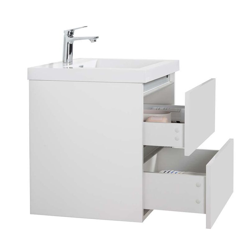 Mueble con Lavamanos Empotrable Selene Blanco