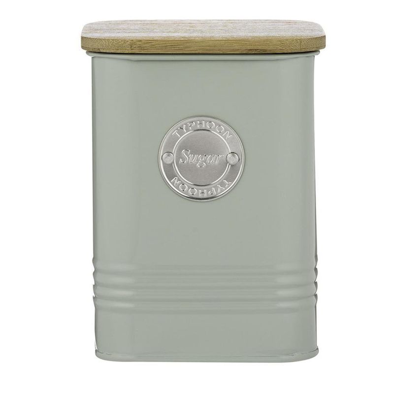 Bote para Azúcar con Tapa de Bambú Squircle Menta 1.3 L