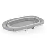 Set Evolutivo de Silla Alta y Bañera Gris 77x48x42.5 Cm