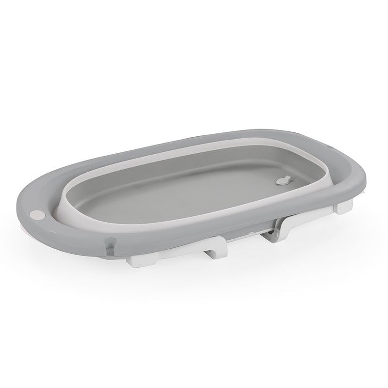 Set Evolutivo de Silla Alta y Bañera Gris 77x48x42.5 Cm