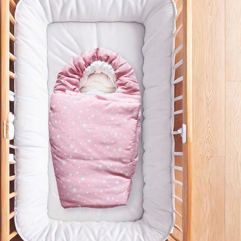 Sleeping Bag Estrellas Rosado