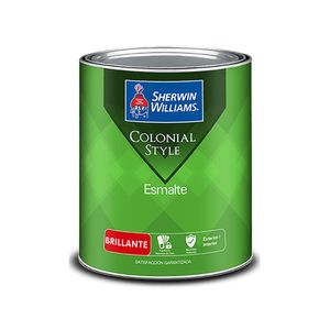 Esmalte Colonial Rojo Quemado 1/4 Gal