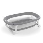 Set Evolutivo de Silla Alta y Bañera Gris 77x48x42.5 Cm