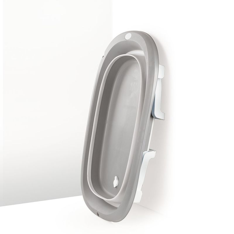 Set Evolutivo de Silla Alta y Bañera Gris 77x48x42.5 Cm