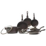 Batería de Cocina de 7 Pzas + Set de 3 Sartenes