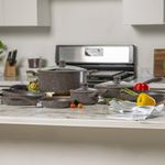 Batería de Cocina de 7 Pzas + Set de 3 Sartenes