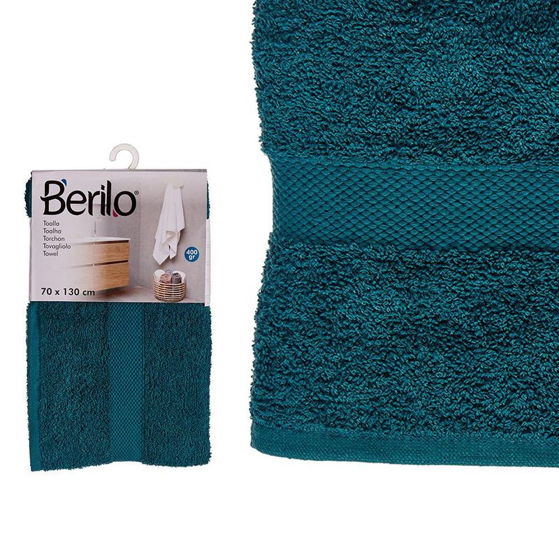 Toalla de Baño Color Azul 80% Algodón