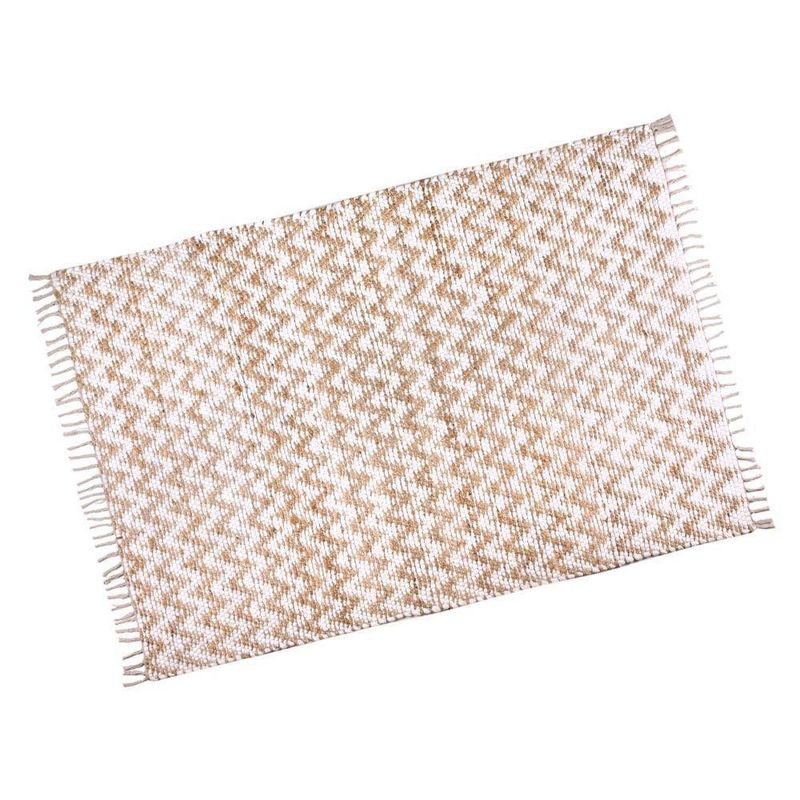 Alfombra Decorativa  con Flecos