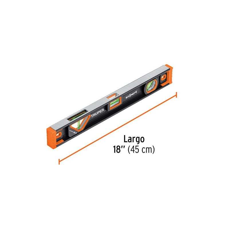 Nivel Viga Magnético 46 Cm - Truper