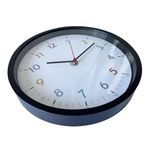 Reloj de Pared Negro de 12 Plg
