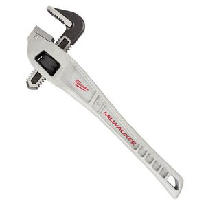 Llave para Tubería con Ángulo de 2 Plg Negro y Plata