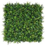 Panel de Follaje Sintético Estilo Hiedra Verde