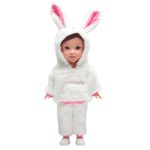 Muñeca 36 cm con Ropa de Animales