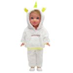 Muñeca 36 cm con Ropa de Animales