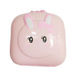 Mochila Infantil Rosa con Diseño de Conejo 3D