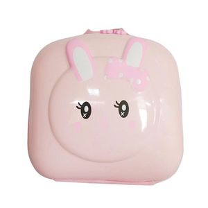 Mochila Infantil Rosa con Diseño de Conejo 3D