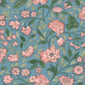 Papel Tapiz Josephine Trail Azul Claro