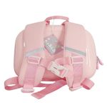 Mochila Infantil Rosa con Diseño de Conejo 3D