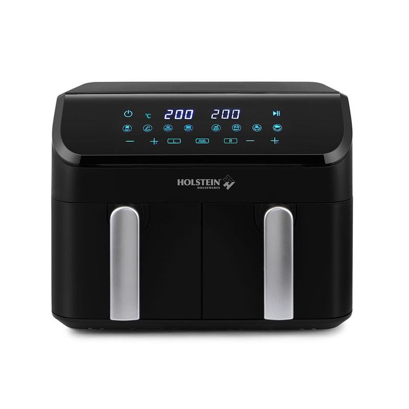 Freidora de Aire Doble con Cesta 9.5 L Negra