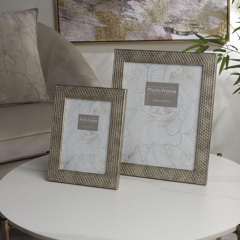 Marco para Fotos Texturizado Bronce