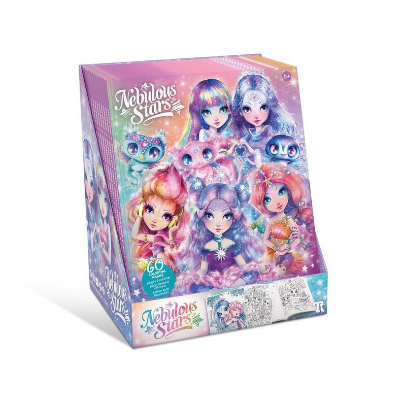 Libro para Colorear Nebulous Stars