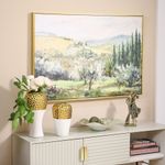Cuadro Decorativo en Canvas de 4.3 x 82.6 x 122.6 cm Diseño Paisaje Montañoso