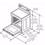 Estufa Eléctrica Samsung 6.3  Pies³ con Air Fry y Convección