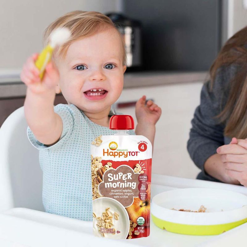 Compota Orgánica Sabor Manzana Canela 113 G