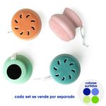 Cepillo Exfoliante Corporal para Ducha en Colores Surtidos