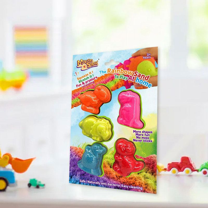Set Arcilla Dinos 5 Pzas