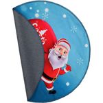 Alfombra Santa Claus 80x80 Cm