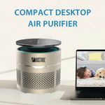 Mini Purificador de Ambiente para Escritorio Bronce 19 cm