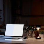 Set de 2 Lámparas de Mesa al Tacto 3 W Negro