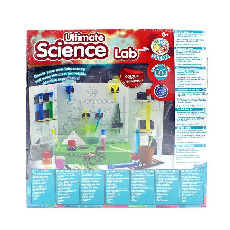 Kit de Juego Laboratorio Científico 30 Pzas