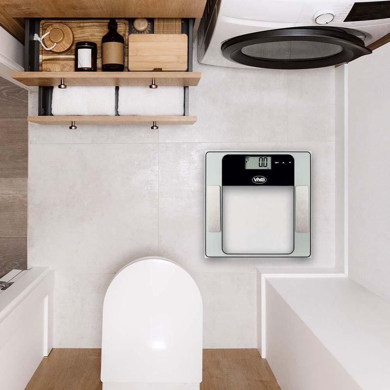 Báscula Digital Viva con Pantalla LCD y Análisis Corporal