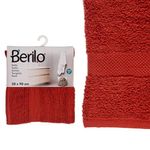 Toalla de Mano Color Ladrillo 80% Algodón